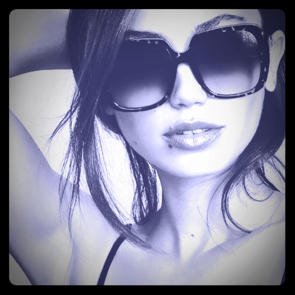Women's oversize large sunglasses - Picture 2 of 3